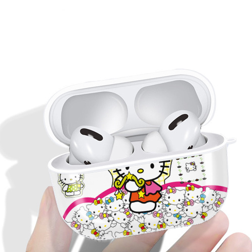 Hello Kitty ハローキティ 【AirPods Pro用】ハードシェル保護ケース 耐衝撃・防指紋・カラビナ付き商品仕様