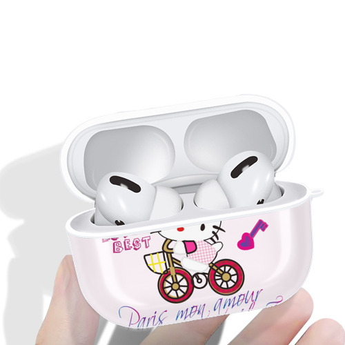 Hello Kitty ハローキティ 【AirPods Pro用】ハードシェル保護ケース 耐衝撃・防指紋・カラビナ付き商品仕様