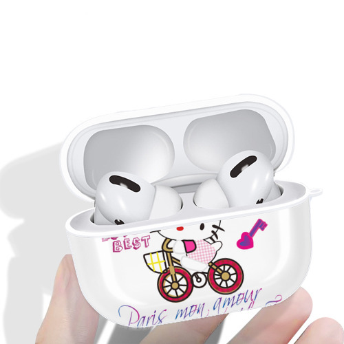 Hello Kitty ハローキティ 【AirPods Pro用】ハードシェル保護ケース 耐衝撃・防指紋・カラビナ付き商品仕様