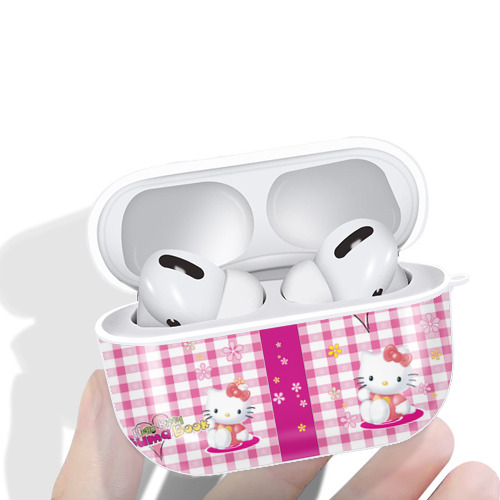 Hello Kitty ハローキティ 【AirPods Pro用】ハードシェル保護ケース 耐衝撃・防指紋・カラビナ付き商品仕様