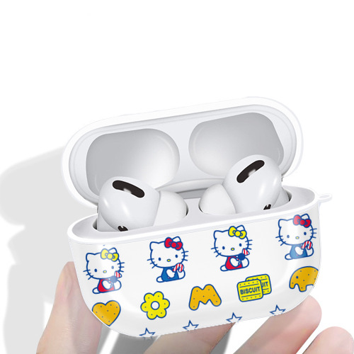 Hello Kitty ハローキティ 【AirPods Pro用】ハードシェル保護ケース 耐衝撃・防指紋・カラビナ付き商品仕様