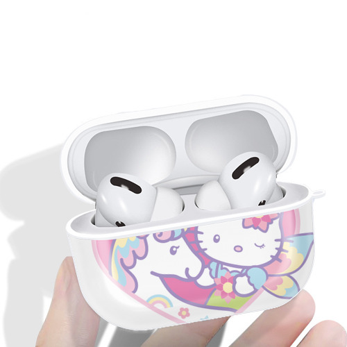 Hello Kitty ハローキティ 【AirPods Pro用】ハードシェル保護ケース 耐衝撃・防指紋・カラビナ付き商品仕様