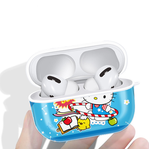Hello Kitty ハローキティ 【AirPods Pro用】ハードシェル保護ケース 耐衝撃・防指紋・カラビナ付き商品仕様