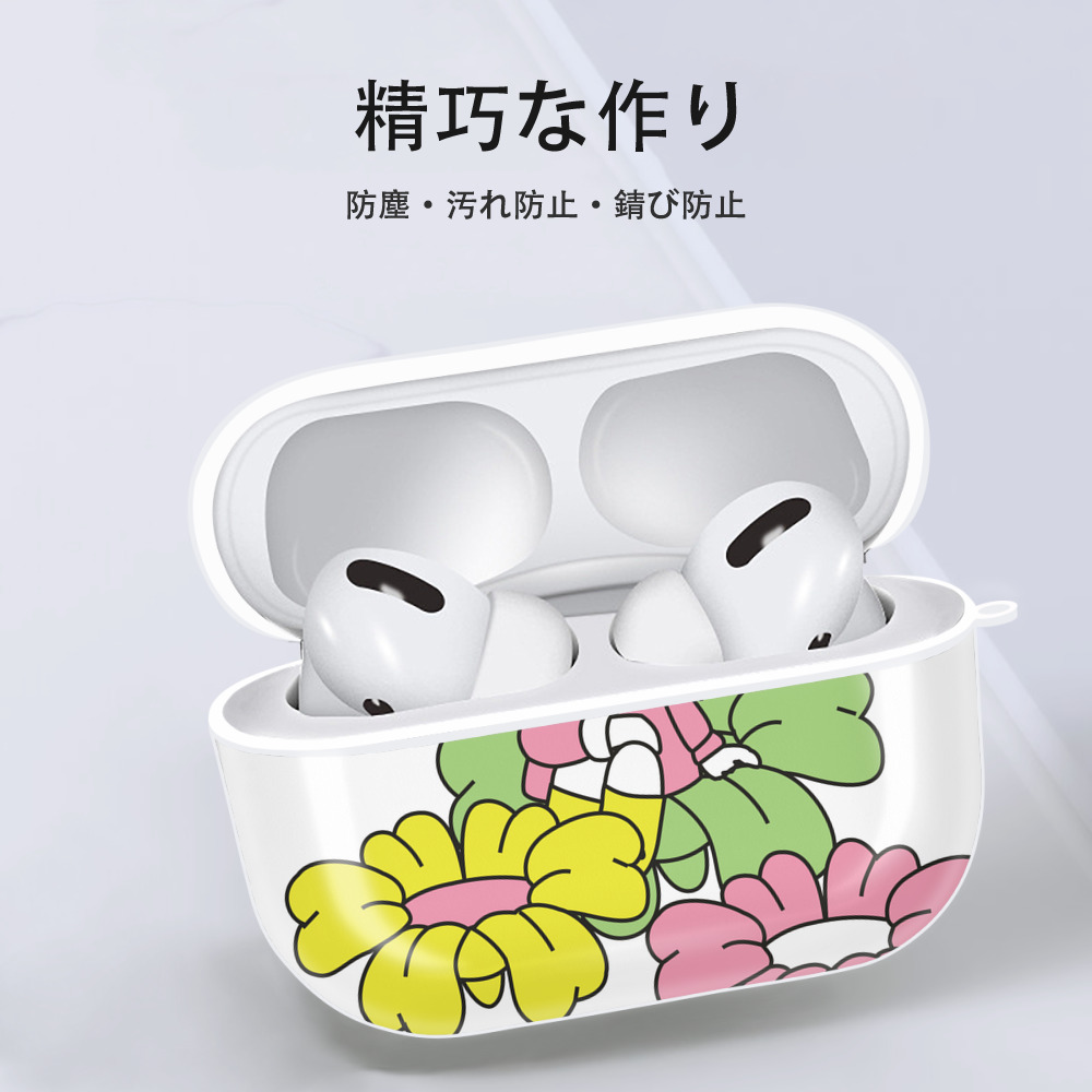 Hello Kitty ハローキティ 【AirPods Pro用】ハードシェル保護ケース 耐衝撃・防指紋・カラビナ付き商品仕様