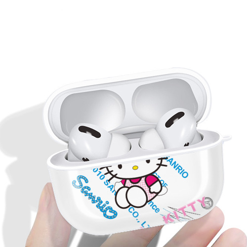 Hello Kitty ハローキティ 【AirPods Pro用】ハードシェル保護ケース 耐衝撃・防指紋・カラビナ付き商品仕様