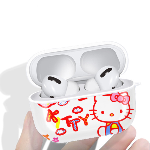 Hello Kitty ハローキティ 【AirPods Pro用】ハードシェル保護ケース 耐衝撃・防指紋・カラビナ付き商品仕様