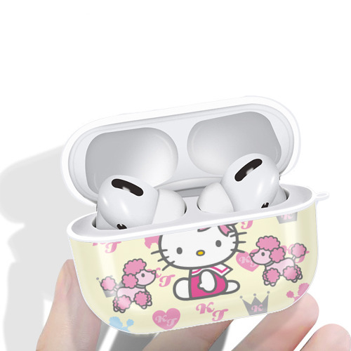Hello Kitty ハローキティ 【AirPods Pro用】ハードシェル保護ケース 耐衝撃・防指紋・カラビナ付き商品仕様