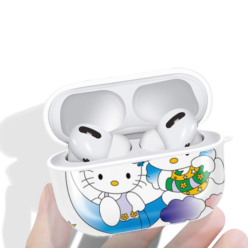 Hello Kitty ハローキティ 【AirPods Pro用】ハードシェル保護ケース 耐衝撃・防指紋・カラビナ付き商品仕様
