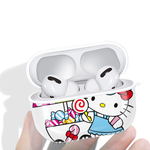 Hello Kitty ハローキティ 【AirPods Pro用】ハードシェル保護ケース 耐衝撃・防指紋・カラビナ付き商品仕様