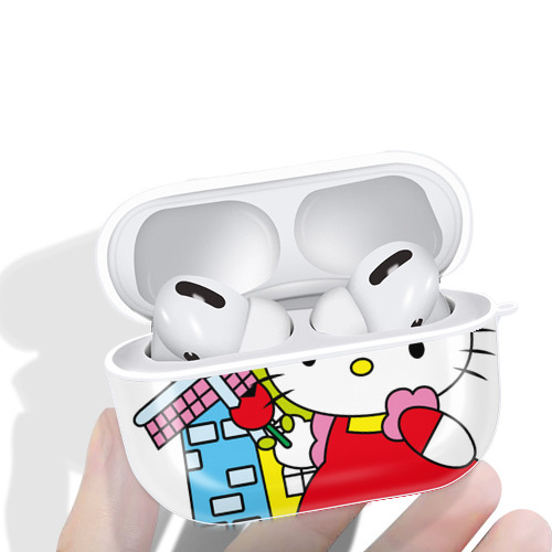 Hello Kitty ハローキティ 【AirPods Pro用】ハードシェル保護ケース 耐衝撃・防指紋・カラビナ付き商品仕様
