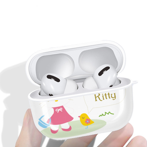 Hello Kitty ハローキティ 【AirPods Pro用】ハードシェル保護ケース 耐衝撃・防指紋・カラビナ付き商品仕様