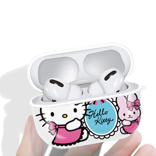 Hello Kitty ハローキティ 【AirPods Pro用】ハードシェル保護ケース 耐衝撃・防指紋・カラビナ付き商品仕様