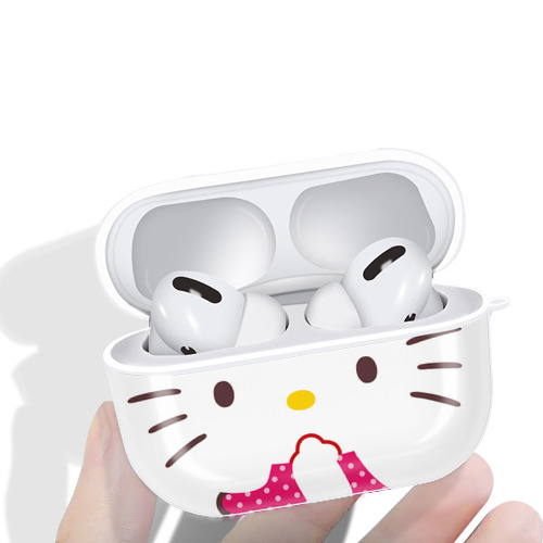 Hello Kitty ハローキティ 【AirPods Pro用】ハードシェル保護ケース 耐衝撃・防指紋・カラビナ付き商品仕様