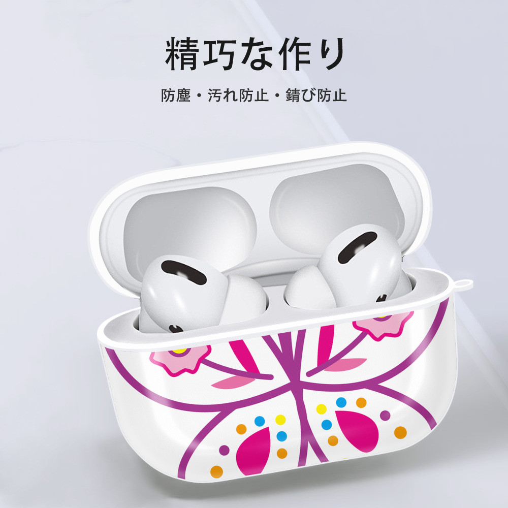 Hello Kitty ハローキティ 【AirPods Pro用】ハードシェル保護ケース 耐衝撃・防指紋・カラビナ付き商品仕様