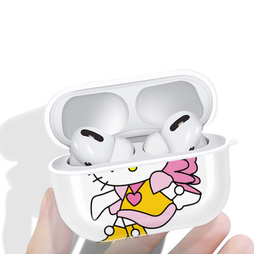 Hello Kitty ハローキティ 【AirPods Pro用】ハードシェル保護ケース 耐衝撃・防指紋・カラビナ付き商品仕様