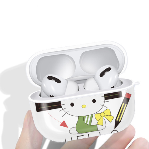 Hello Kitty ハローキティ 【AirPods Pro用】ハードシェル保護ケース 耐衝撃・防指紋・カラビナ付き商品仕様