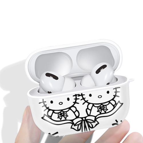Hello Kitty ハローキティ 【AirPods Pro用】ハードシェル保護ケース 耐衝撃・防指紋・カラビナ付き商品仕様