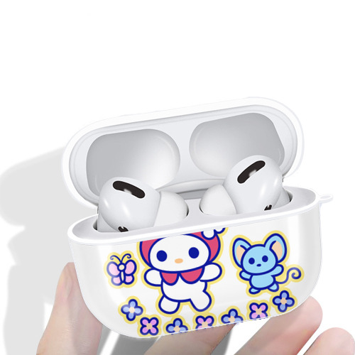 Hello Kitty ハローキティ 【AirPods Pro用】ハードシェル保護ケース 耐衝撃・防指紋・カラビナ付き商品仕様