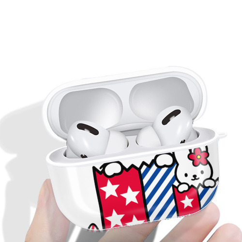 Hello Kitty ハローキティ 【AirPods Pro用】ハードシェル保護ケース 耐衝撃・防指紋・カラビナ付き商品仕様