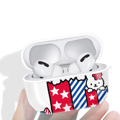 Hello Kitty ハローキティ 【AirPods Pro用】ハードシェル保護ケース 耐衝撃・防指紋・カラビナ付き商品仕様