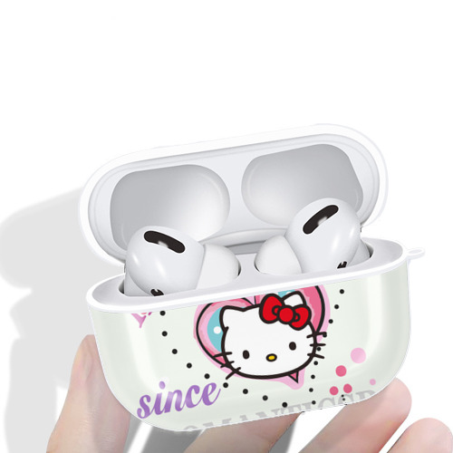 Hello Kitty ハローキティ 【AirPods Pro用】ハードシェル保護ケース 耐衝撃・防指紋・カラビナ付き商品仕様