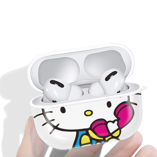 Hello Kitty ハローキティ 【AirPods Pro用】ハードシェル保護ケース 耐衝撃・防指紋・カラビナ付き商品仕様