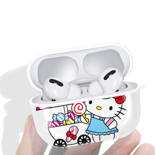 Hello Kitty ハローキティ 【AirPods Pro用】ハードシェル保護ケース 耐衝撃・防指紋・カラビナ付き商品仕様