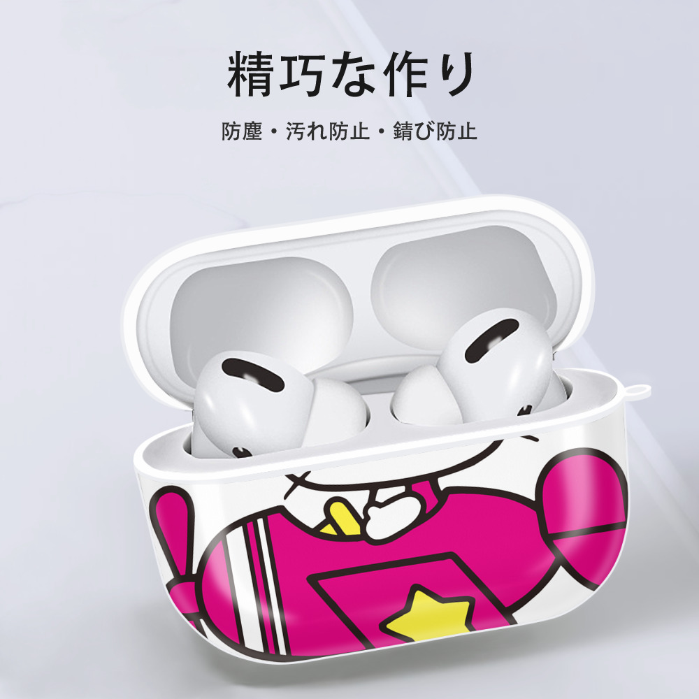 Hello Kitty ハローキティ 【AirPods Pro用】ハードシェル保護ケース 耐衝撃・防指紋・カラビナ付き商品仕様