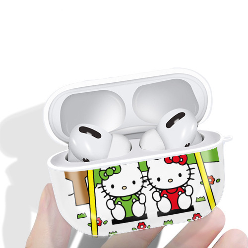 Hello Kitty ハローキティ 【AirPods Pro用】ハードシェル保護ケース 耐衝撃・防指紋・カラビナ付き商品仕様