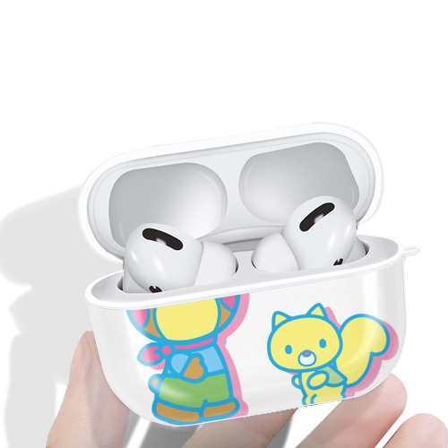 Hello Kitty ハローキティ 【AirPods Pro用】ハードシェル保護ケース 耐衝撃・防指紋・カラビナ付き商品仕様