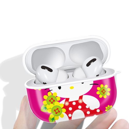 Hello Kitty ハローキティ 【AirPods Pro用】ハードシェル保護ケース 耐衝撃・防指紋・カラビナ付き商品仕様