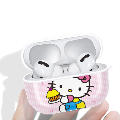 Hello Kitty ハローキティ 【AirPods Pro用】ハードシェル保護ケース 耐衝撃・防指紋・カラビナ付き商品仕様