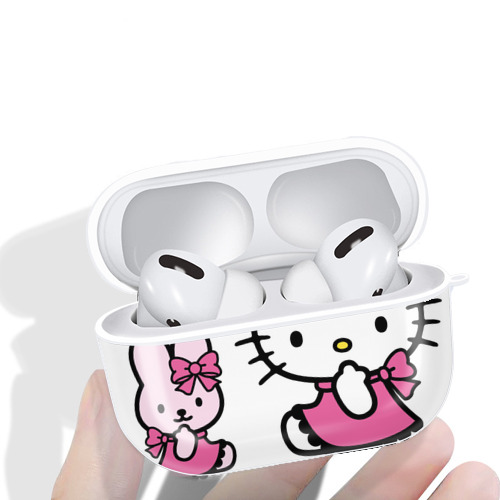 Hello Kitty ハローキティ 【AirPods Pro用】ハードシェル保護ケース 耐衝撃・防指紋・カラビナ付き商品仕様