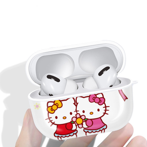 Hello Kitty ハローキティ 【AirPods Pro用】ハードシェル保護ケース 耐衝撃・防指紋・カラビナ付き商品仕様