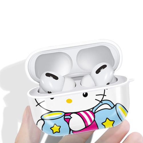 Hello Kitty ハローキティ 【AirPods Pro用】ハードシェル保護ケース 耐衝撃・防指紋・カラビナ付き商品仕様