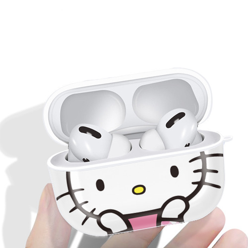 Hello Kitty ハローキティ 【AirPods Pro用】ハードシェル保護ケース 耐衝撃・防指紋・カラビナ付き商品仕様