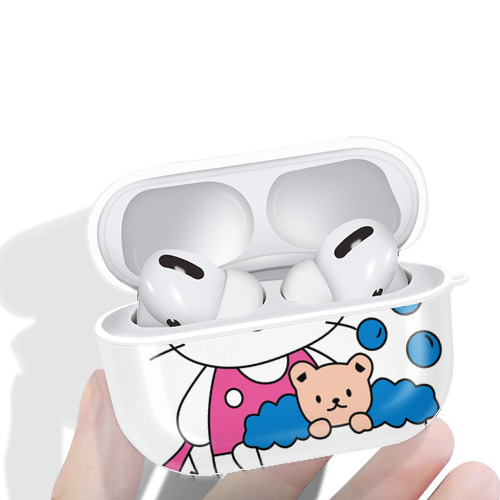 Hello Kitty ハローキティ 【AirPods Pro用】ハードシェル保護ケース 耐衝撃・防指紋・カラビナ付き商品仕様