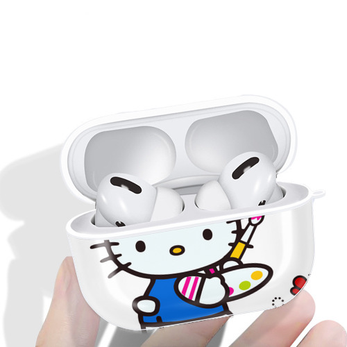 Hello Kitty ハローキティ 【AirPods Pro用】ハードシェル保護ケース 耐衝撃・防指紋・カラビナ付き商品仕様