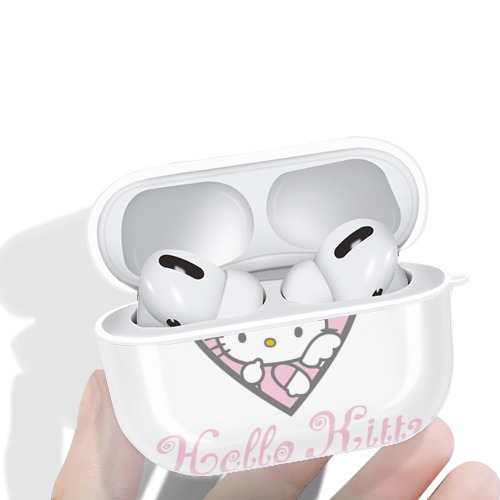 Hello Kitty ハローキティ 【AirPods Pro用】ハードシェル保護ケース 耐衝撃・防指紋・カラビナ付き商品仕様