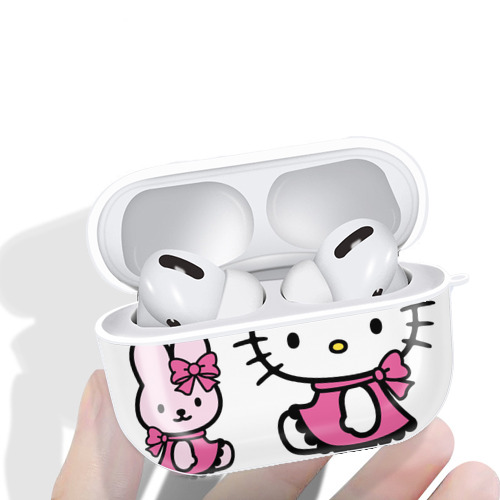 Hello Kitty ハローキティ 【AirPods Pro用】ハードシェル保護ケース 耐衝撃・防指紋・カラビナ付き商品仕様