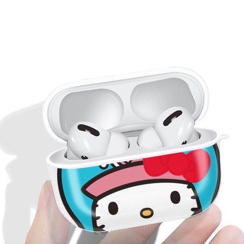 Hello Kitty ハローキティ 【AirPods Pro用】ハードシェル保護ケース 耐衝撃・防指紋・カラビナ付き商品仕様