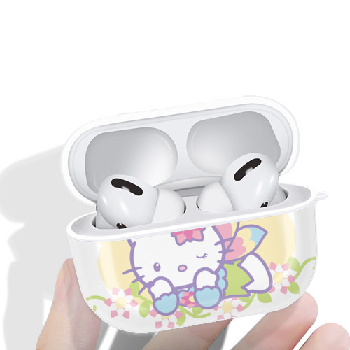 Hello Kitty ハローキティ 【AirPods Pro用】ハードシェル保護ケース 耐衝撃・防指紋・カラビナ付き商品仕様
