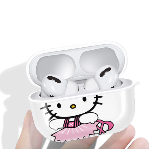 Hello Kitty ハローキティ 【AirPods Pro用】ハードシェル保護ケース 耐衝撃・防指紋・カラビナ付き商品仕様