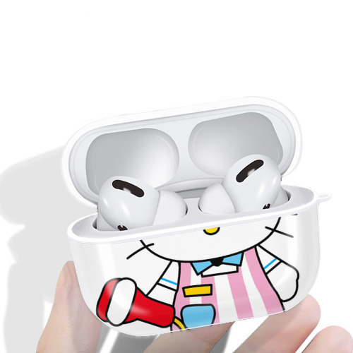 Hello Kitty ハローキティ 【AirPods Pro用】ハードシェル保護ケース 耐衝撃・防指紋・カラビナ付き商品仕様
