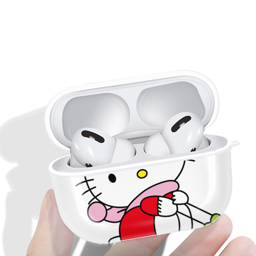 Hello Kitty ハローキティ 【AirPods Pro用】ハードシェル保護ケース 耐衝撃・防指紋・カラビナ付き商品仕様