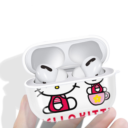 Hello Kitty ハローキティ 【AirPods Pro用】ハードシェル保護ケース 耐衝撃・防指紋・カラビナ付き商品仕様