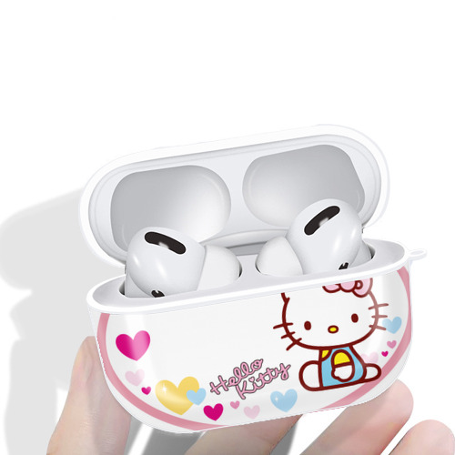 Hello Kitty ハローキティ 【AirPods Pro用】ハードシェル保護ケース 耐衝撃・防指紋・カラビナ付き商品仕様