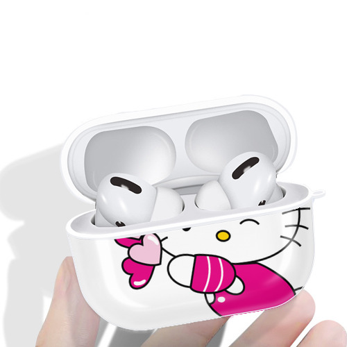 Hello Kitty ハローキティ 【AirPods Pro用】ハードシェル保護ケース 耐衝撃・防指紋・カラビナ付き商品仕様