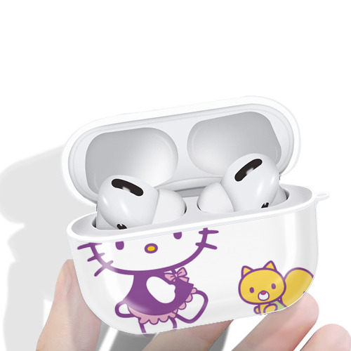 Hello Kitty ハローキティ 【AirPods Pro用】ハードシェル保護ケース 耐衝撃・防指紋・カラビナ付き商品仕様