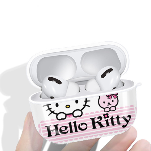 Hello Kitty ハローキティ 【AirPods Pro用】ハードシェル保護ケース 耐衝撃・防指紋・カラビナ付き商品仕様